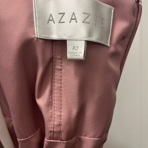 Azazie Shannon Dress in Vintage Mauve - Picture 13 of 14